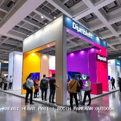 Booth Pameran Outdoor Pati – Kreasi Hebat Pati
