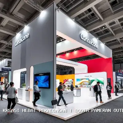 booth pameran outdoor Pekalongan