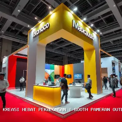 Booth Pameran Outdoor Pekalongan
