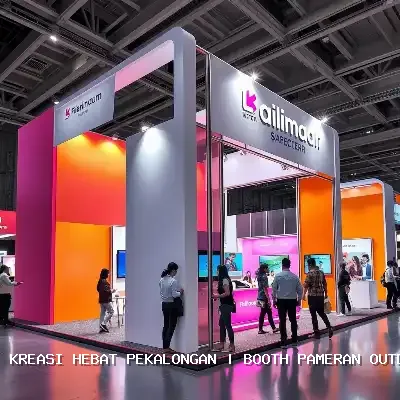 Booth Pameran Outdoor Pekalongan