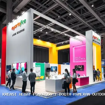 Booth Pameran Outdoor Ponorogo