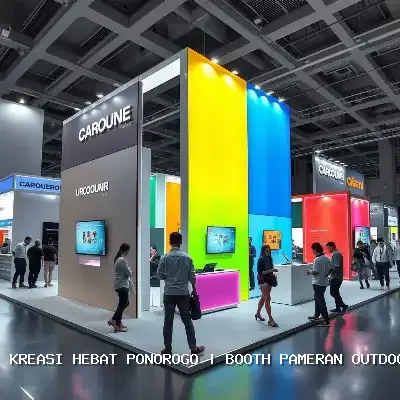 Booth Pameran Outdoor Ponorogo