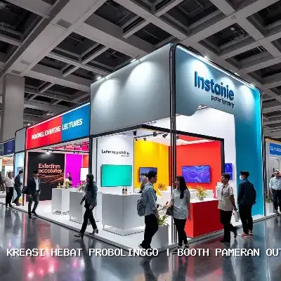 Booth Pameran Outdoor Probolinggo – Kreasi Hebat