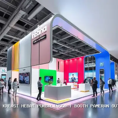 booth pameran outdoor Purbalingga