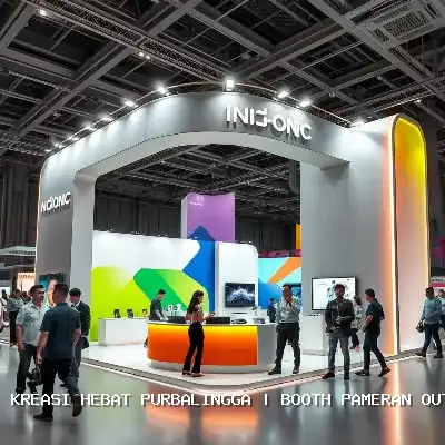 Booth Pameran Outdoor Purbalingga