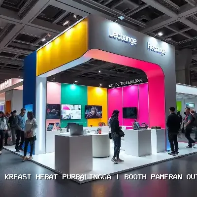 Booth Pameran Outdoor Purbalingga