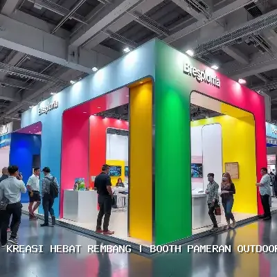 Booth Pameran Outdoor Rembang – Kreasi Hebat Rembang