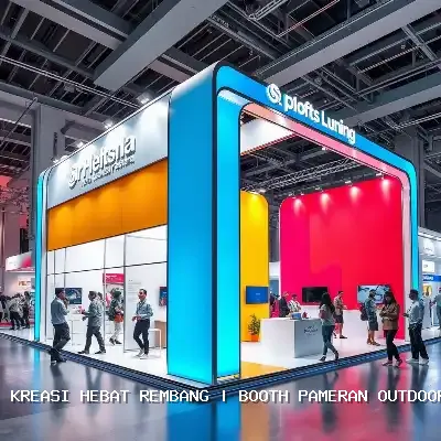 Booth Pameran Outdoor Rembang – Kreasi Hebat Rembang