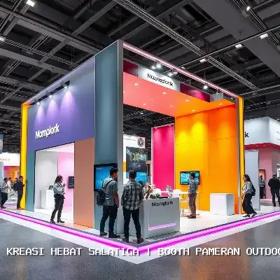 booth pameran outdoor Salatiga