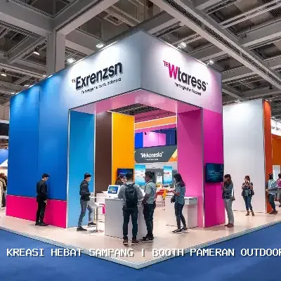 Booth Pameran Outdoor Sampang: Desain Eksklusif untuk Kesuksesan Pameran Anda
