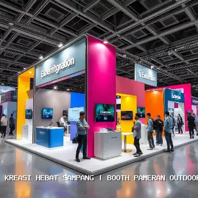 Booth Pameran Outdoor Sampang: Desain Eksklusif untuk Kesuksesan Pameran Anda