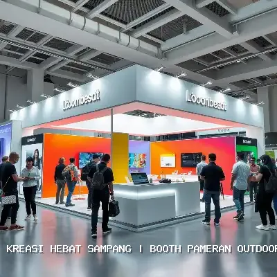 Booth Pameran Outdoor Sampang: Desain Eksklusif untuk Kesuksesan Pameran Anda
