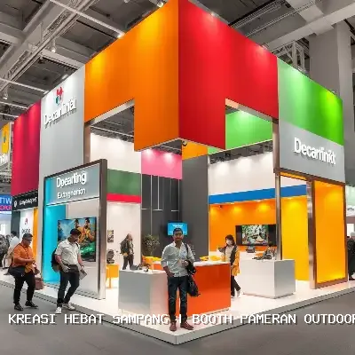 Booth Pameran Outdoor Sampang: Desain Eksklusif untuk Kesuksesan Pameran Anda