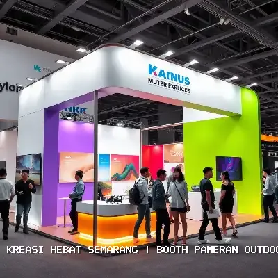 booth pameran outdoor Semarang