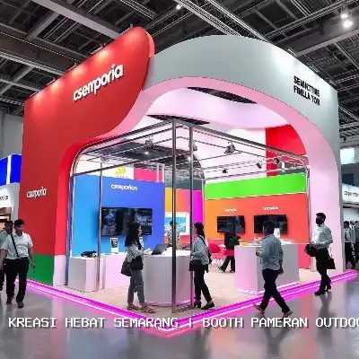 Booth Pameran Outdoor Semarang – Kreasi Hebat
