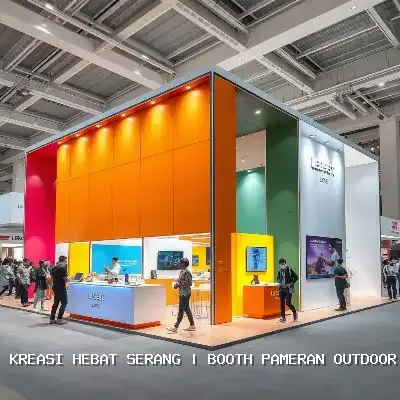 Booth Pameran Outdoor Serang – Kreasi Hebat
