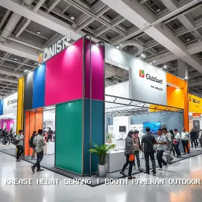 Booth Pameran Outdoor Serang – Kreasi Hebat