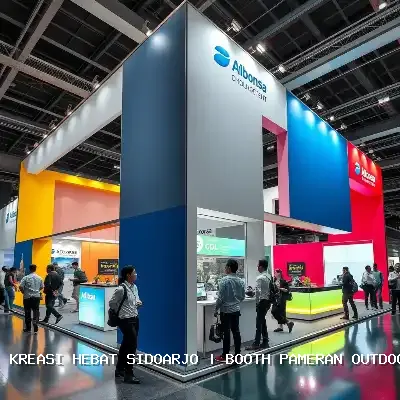 Booth Pameran Outdoor Sidoarjo – Kreasi Hebat