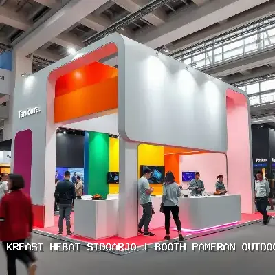 Booth Pameran Outdoor Sidoarjo – Kreasi Hebat