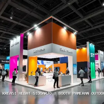 Booth Pameran Outdoor Sidoarjo – Kreasi Hebat