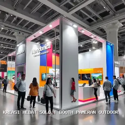 booth pameran outdoor Solo