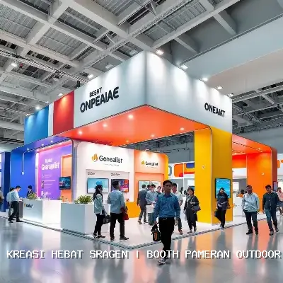 Booth Pameran Outdoor Sragen – Kreasi Hebat