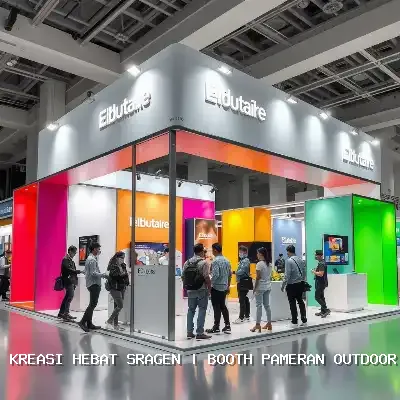 Booth Pameran Outdoor Sragen – Kreasi Hebat