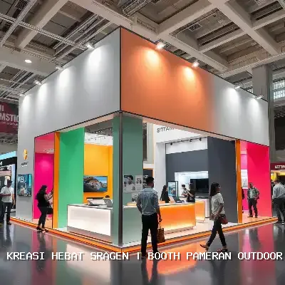 Booth Pameran Outdoor Sragen – Kreasi Hebat