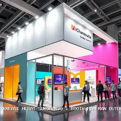 Booth Pameran Outdoor Sukoharjo – Kreasi Hebat