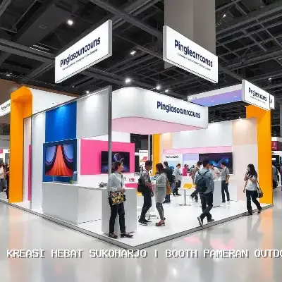 Booth Pameran Outdoor Sukoharjo – Kreasi Hebat