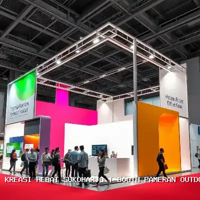 Booth Pameran Outdoor Sukoharjo – Kreasi Hebat