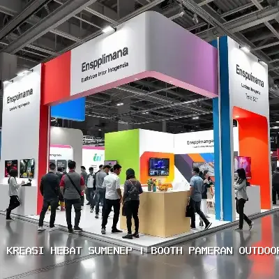 Booth Pameran Outdoor Sumenep – Solusi Pameran Anda