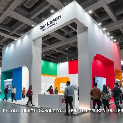 Booth Pameran Outdoor Surabaya