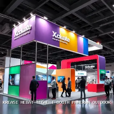 Booth Pameran Outdoor Tegal