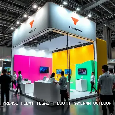 Booth Pameran Outdoor Tegal