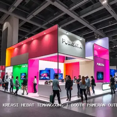 Booth Pameran Outdoor Temanggung
