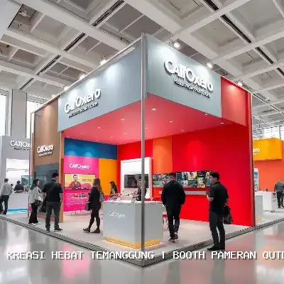 Booth Pameran Outdoor Temanggung