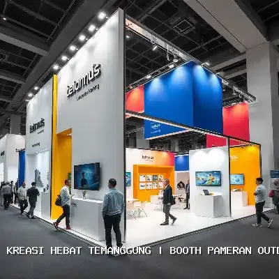 Booth Pameran Outdoor Temanggung
