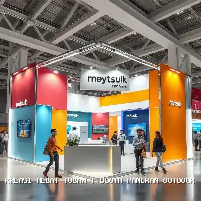 booth pameran outdoor Tuban