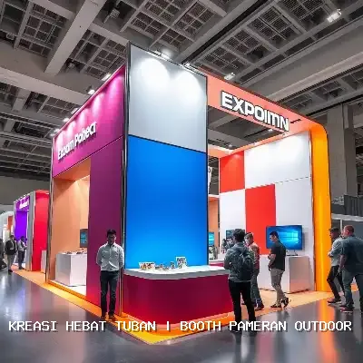 Booth Pameran Outdoor Tuban