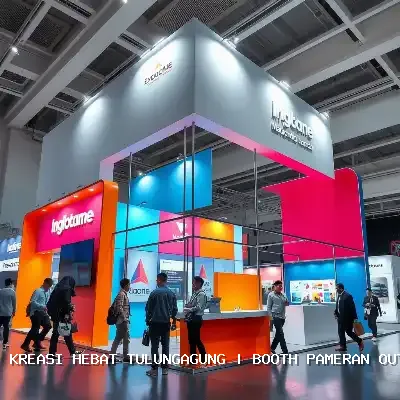 booth pameran outdoor Tulungagung