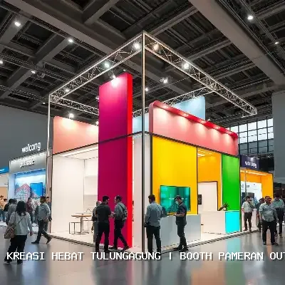 Booth Pameran Outdoor Tulungagung – Kreasi Hebat