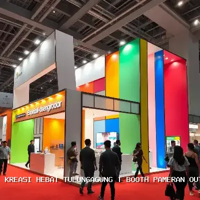Booth Pameran Outdoor Tulungagung – Kreasi Hebat