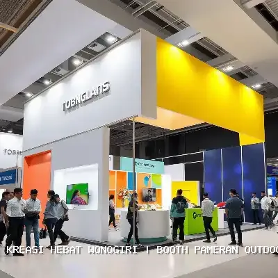 booth pameran outdoor Wonogiri