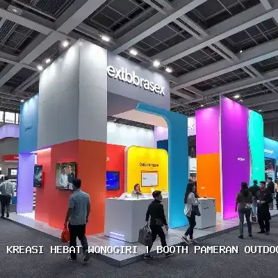 Booth Pameran Outdoor Wonogiri