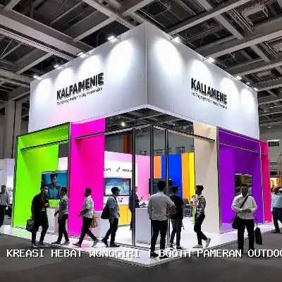 Booth Pameran Outdoor Wonogiri