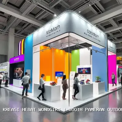 Booth Pameran Outdoor Wonogiri