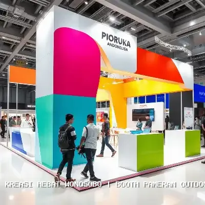 booth pameran outdoor Wonosobo