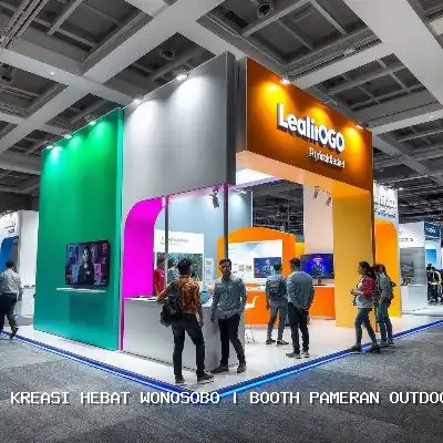 Booth Pameran Outdoor Wonosobo