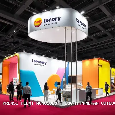 Booth Pameran Outdoor Wonosobo